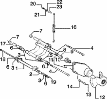 Schließvorrichtung kotflügel