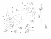 Wechselschalter - Umschalter - Druckschalter - Schalter