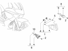 Vorderleuchten - Blinkleuchten