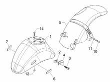 Radgehäuse - Radkotflügel