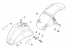 Radgehäuse - Radkotflügel