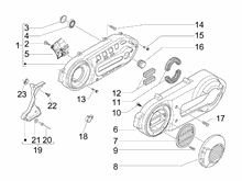 Kurbelwelledeckel - Kühlung kurbelgehäuse