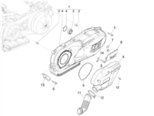 Kurbelwelledeckel - Kühlung kurbelgehäuse