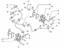 Bremschlauchen - Bremszangen