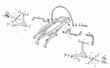 Schwinge - Stoßdämpfer