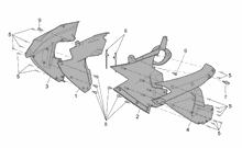 Rear headlight - Top box