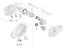 Getriebene riemenscheeiben