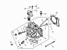 Einhait Kopf - Ventil
