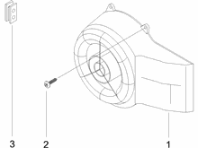 Schwungraddeckel - Ölfilter