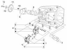 Schwinghebelhalterung