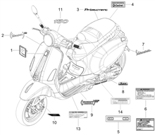 Plaketten - Verzierungen