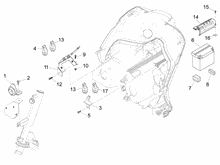 Fernschalteren - Batterie - Hupe