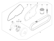 Complete wear and maintenance kit