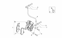 Hinterrad Scheibenbremse