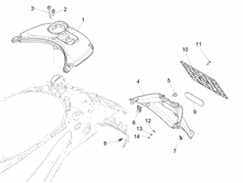 Hinterabdeckung - Kotflügellappen