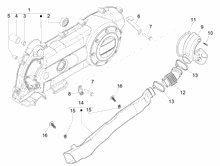 Kurbelwelledeckel - Kühlung kurbelgehäuse