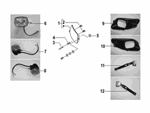 Vorderleuchten - Blinkleuchten