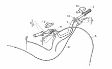 Rear headlight - Top box