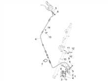 Bremschlauchen - Bremszangen