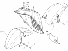 Radgehäuse - Radkotflügel