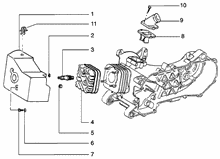 Kurbelwelle-pleuelstange-kurbelzapfen einheit