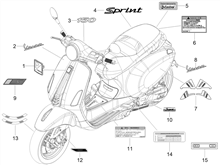 Plaketten - Verzierungen