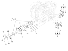 Schwinghebelhalterung