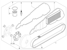 Complete wear and maintenance kit