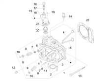 Einhait Kopf - Ventil