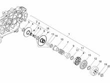 Getriebene riemenscheeiben