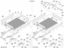Aufbau offen (Kipper Seitenwände aus Legierung)