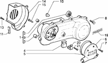 Einheit Zylinder-Kolben-Kolbenbolzen