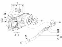 Kurbelwelledeckel - Kühlung kurbelgehäuse