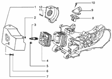 Kurbelwelle-pleuelstange-kurbelzapfen einheit