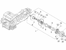 Getriebene riemenscheeiben