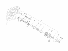 Getriebene riemenscheeiben
