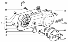 Einheit Zylinder-Kolben-Kolbenbolzen