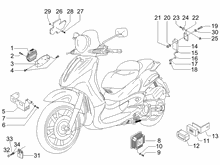Spannungsreglerern - Elektronisches Steuergerern - Zündspule