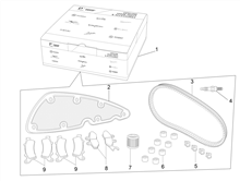 Complete wear and maintenance kit