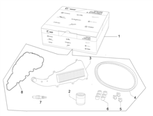 Complete wear and maintenance kit