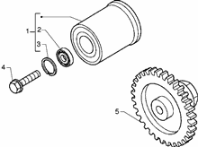 Drehmomentbegrenzer - Geführte Puffer-Halbscheibe (Für fahrzeuge mit 180cm3)