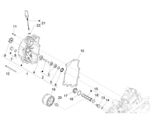 Schwungraddeckel - Ölfilter