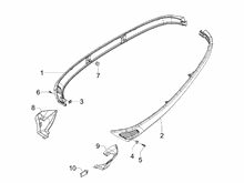 Seitenabdeckung - Spoiler