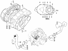 Kurbelwelledeckel - Kühlung kurbelgehäuse