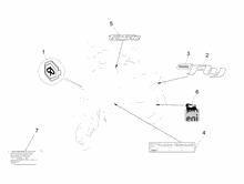 Plaketten - Verzierungen