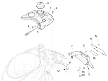 Hinterabdeckung - Kotflügellappen