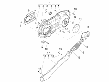 Kurbelwelledeckel - Kühlung kurbelgehäuse