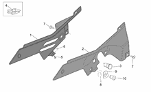 Lenkstange - Instrumenteneinheit