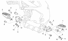 Fussrasten - Ständer