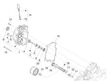 Schwungraddeckel - Ölfilter